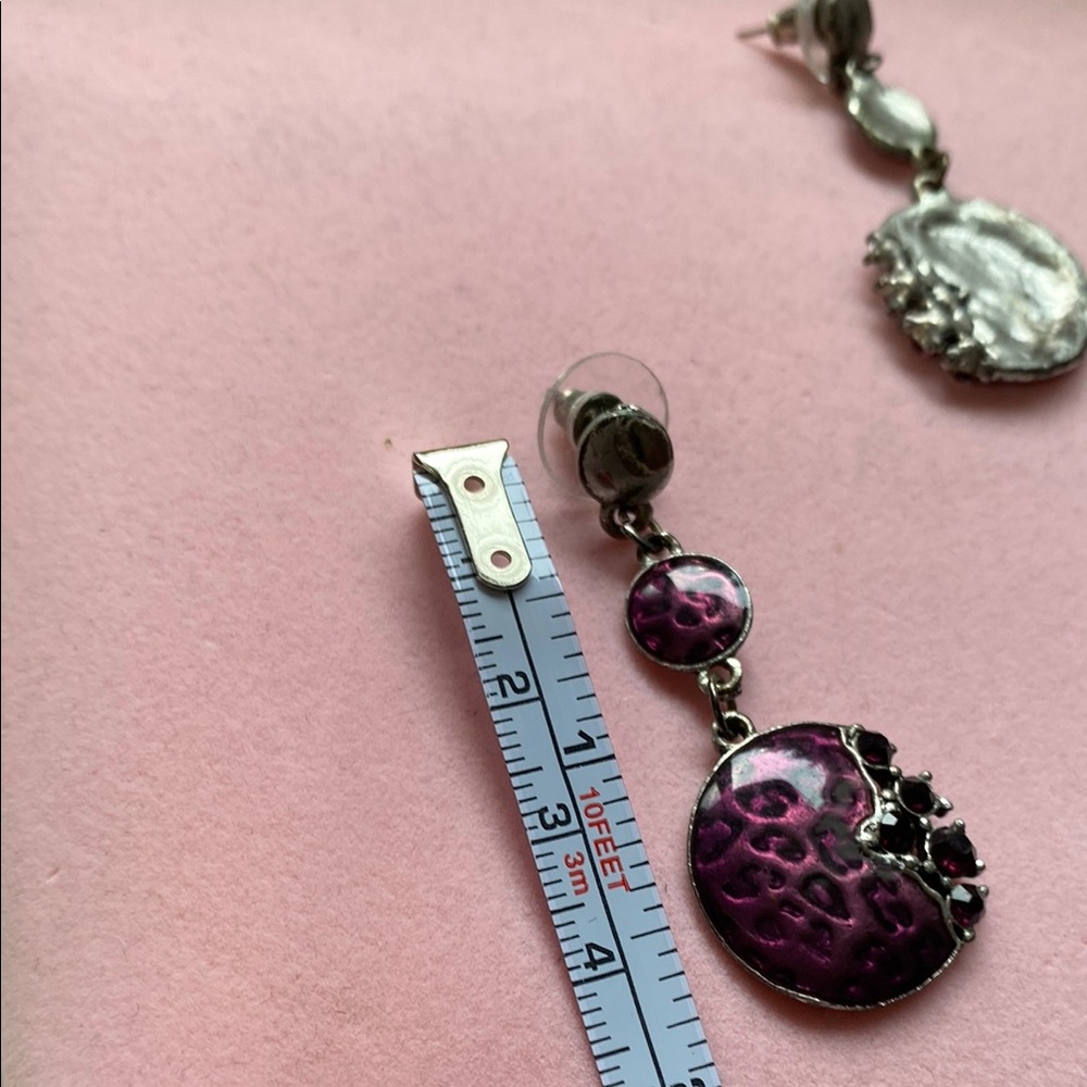 Elegant Purple Jewelry Set. EUC. - Picture 8 of 10
